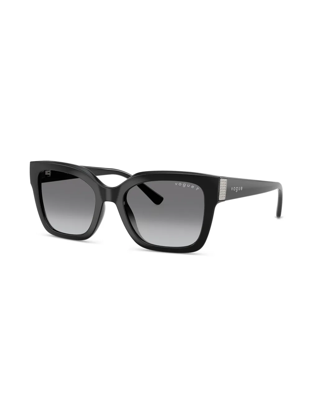 Vogue Eyewear Zonnebril met rechthoekig montuur Zwart