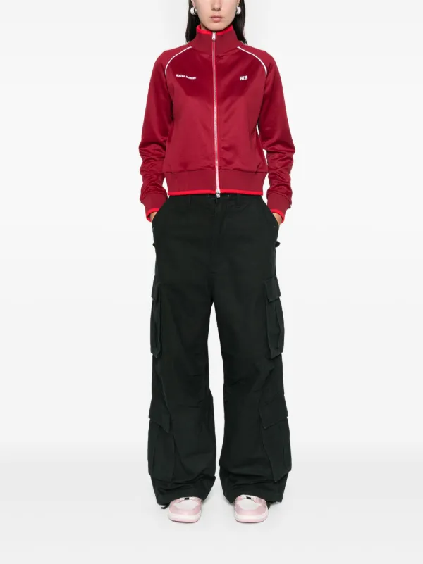 Red vans pants deals