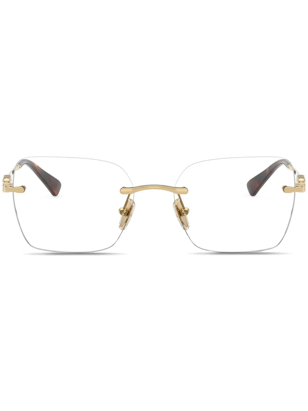 Vogue Eyewear Occhiali squadrati - Oro