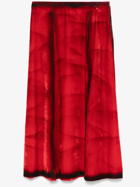 Tela mellemlang Flame nederdel