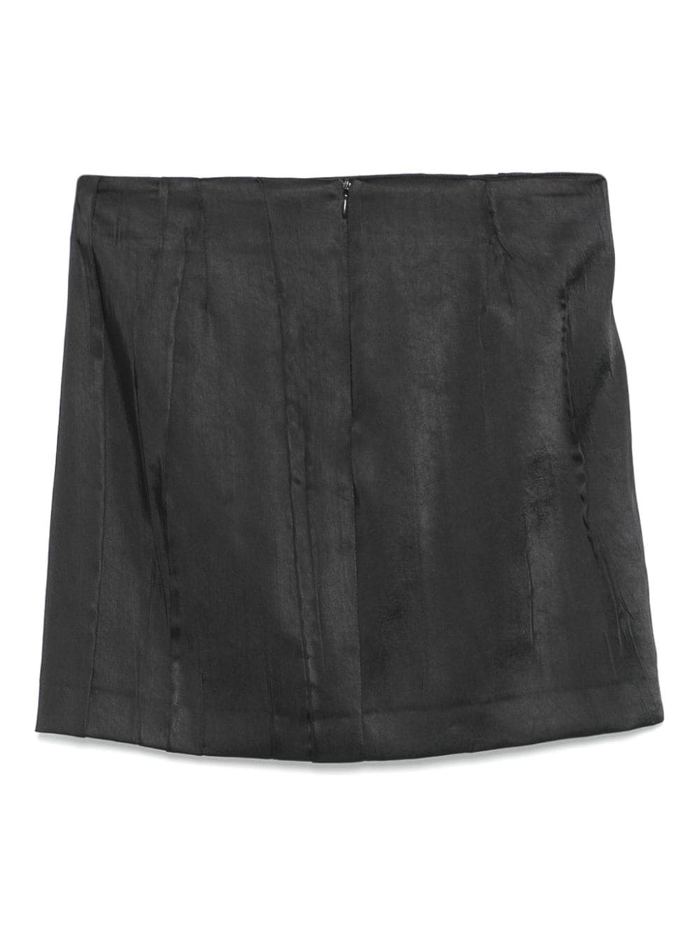 Shop Tela Sandy Mini Skirt In Black