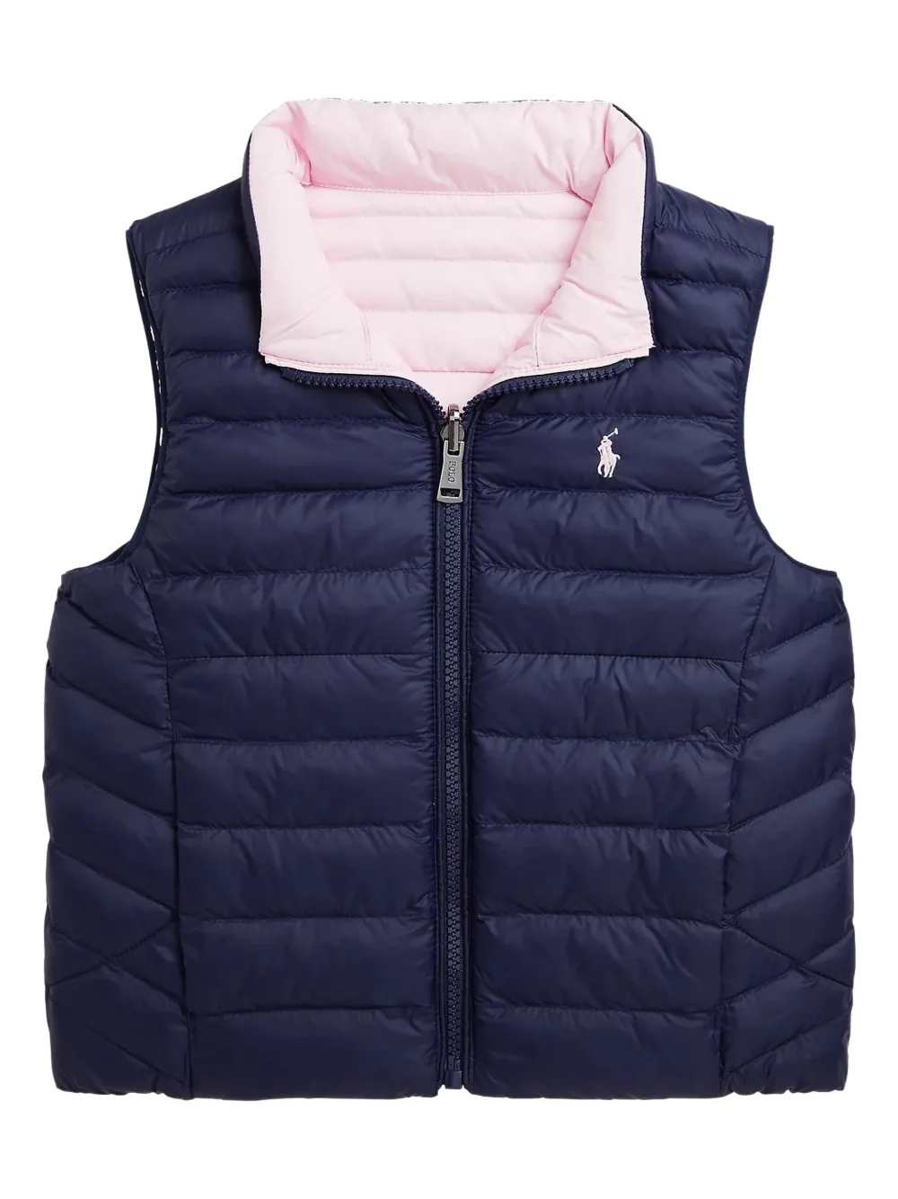POLO RALPH LAUREN KIDS Omkeerbaar gilet Blauw