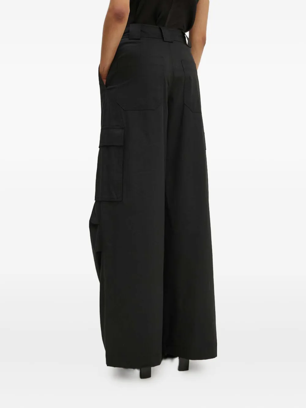 A.L.C. Broek met cargo zak Zwart