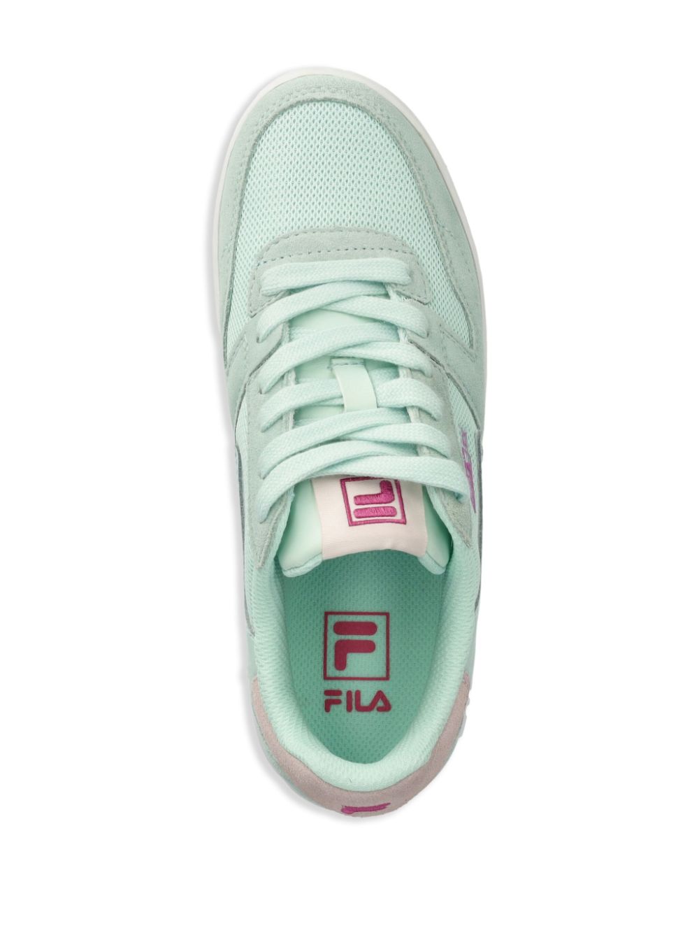 Fila logo-patch sneakers Green