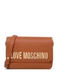 Love Moschino logo crossbody bag - Brown