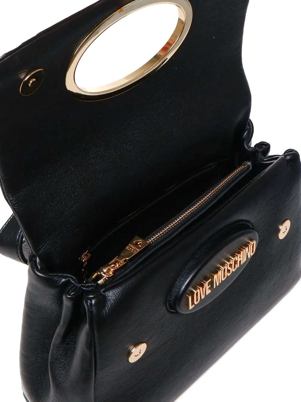 Love Moschino Crossbodytas met logo Zwart