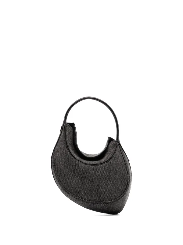 Mugler Spiral Curve 02 Mini Bag in Grey