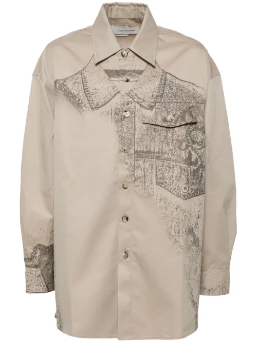 Chemise Trompe L'œil - Feng Chen Wang - Modalova