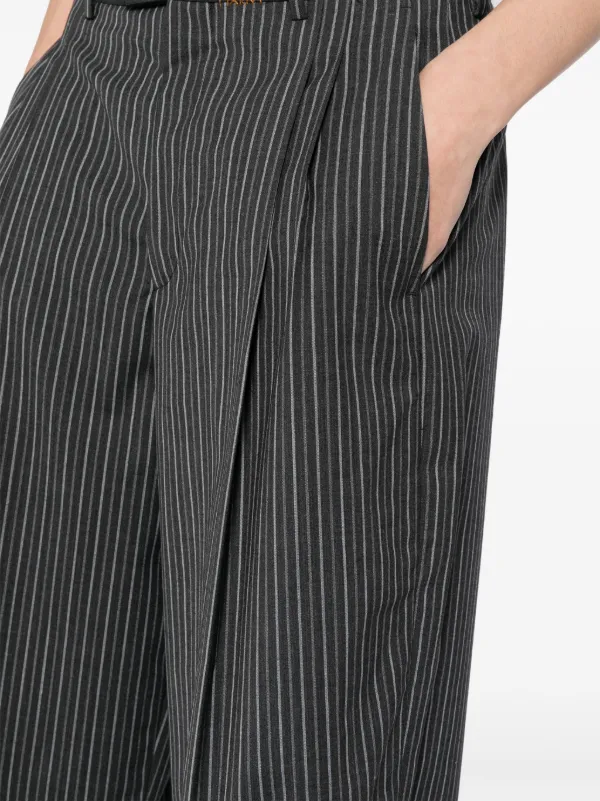 誕生日プレゼント Marni JP FARFETCH | ブラック | パンツ ストライプ パンツ