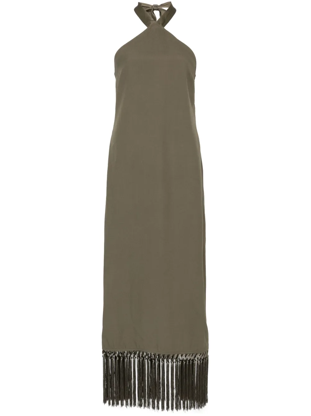 Taller Marmo fringed midi dress - Green