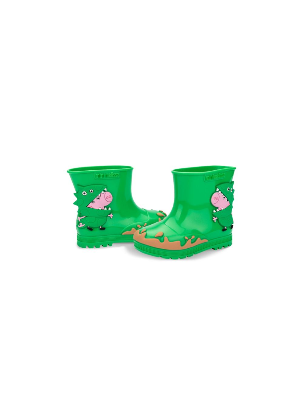 Mini Melissa Peppa Pig regenlaarzen Groen