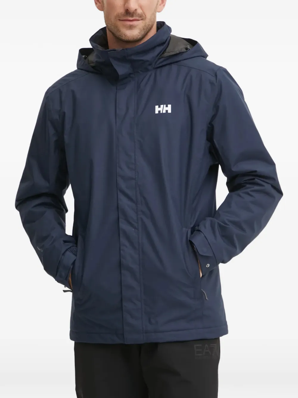 Helly Hansen logo-detail hooded jacket | Blue | Image 1