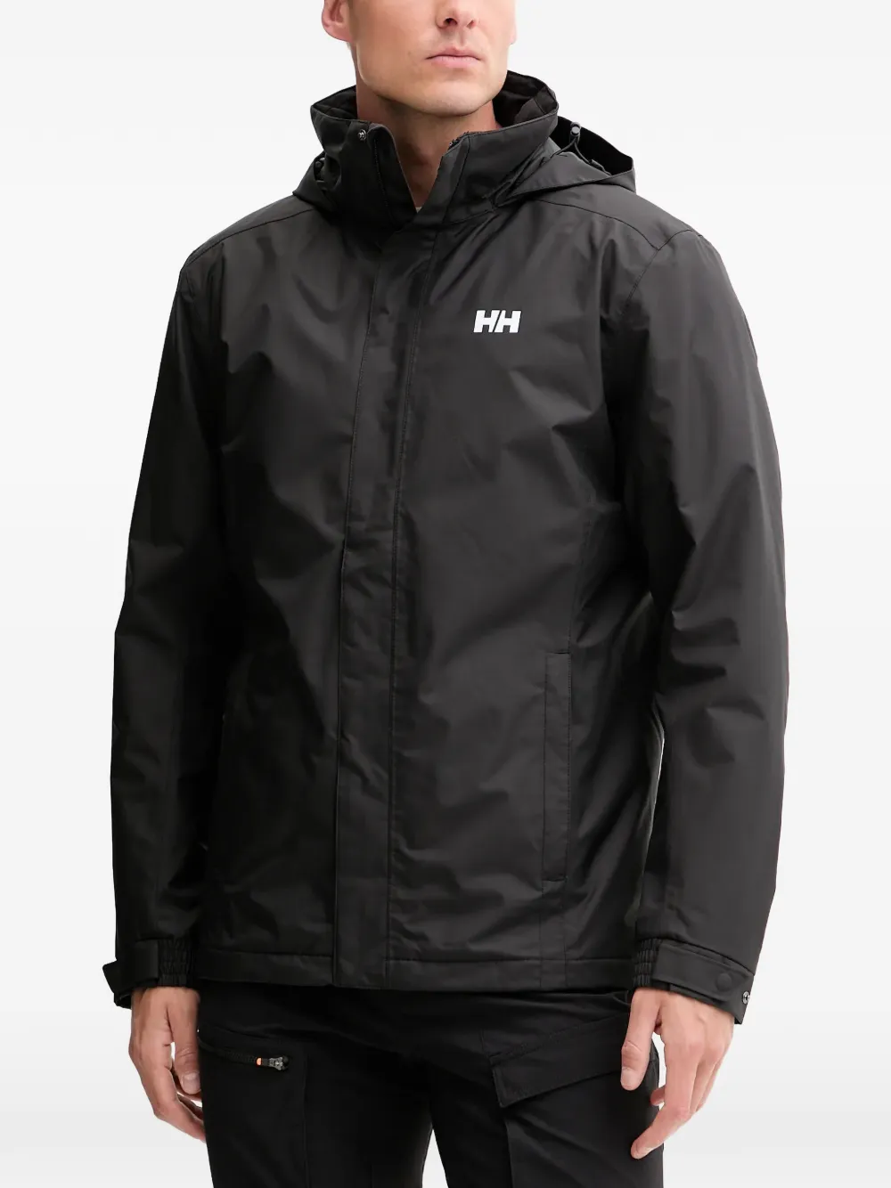 Helly Hansen logo-detail hooded jacket | negro | Image 1