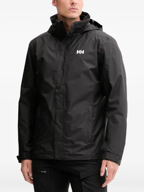 Helly Hansen logo-detail hooded jacket