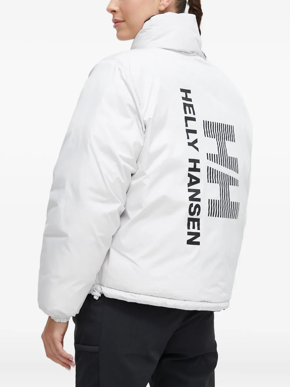 Helly Hansen Jack met rits en logo Zwart
