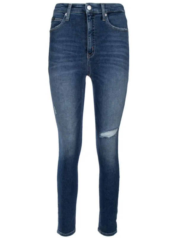 Calvin Klein skinny-cut Jeans Blue FARFETCH IL