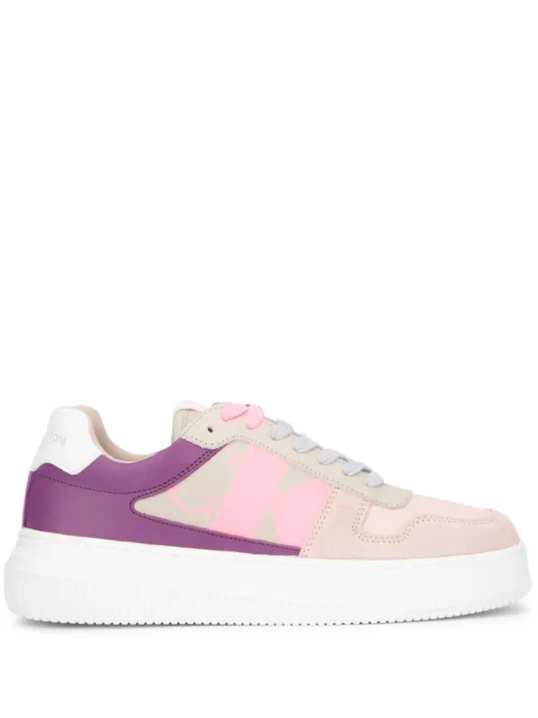 Calvin Klein Logo Sneakers Neutrals FARFETCH IN