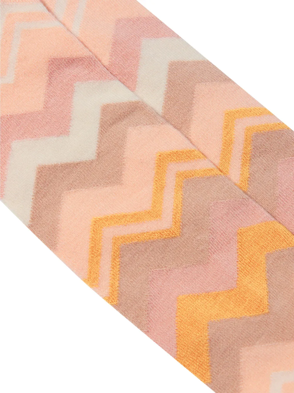 Missoni Kids Sokken met chevron streep Roze