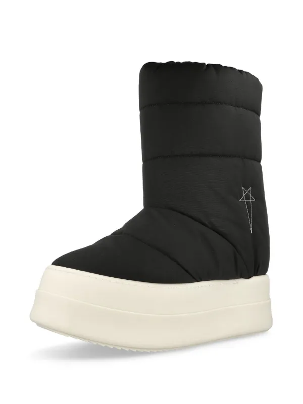 Rick Owens DRKSHDW Mega Bumper Lunar Boots | Black | FARFETCH Rick Owens DRKSHDW Mega Bumper Lunar Boots | Black | FARFETCH