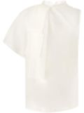 Genny sheer blouse - White