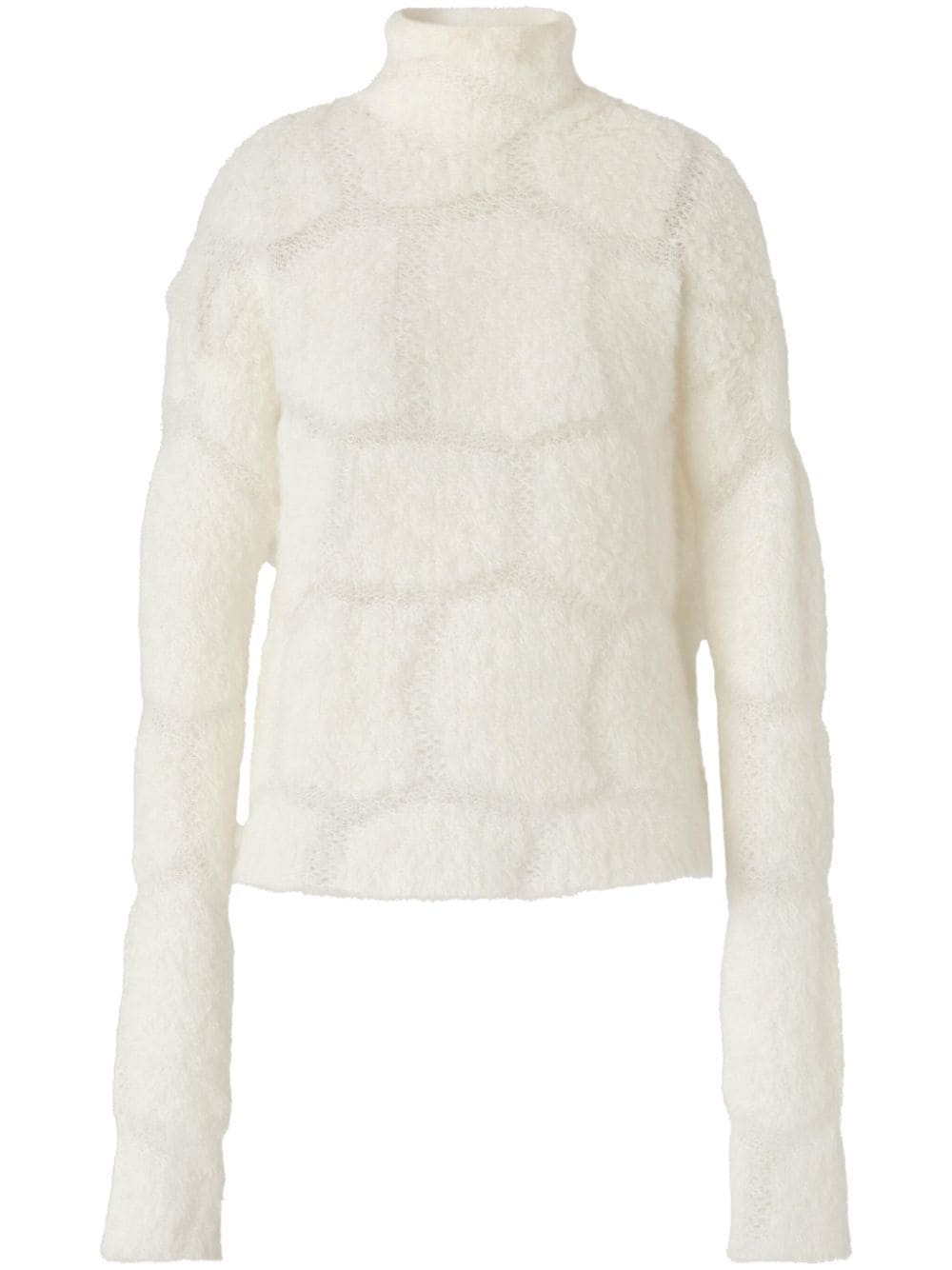 Shop Genny Chunky-knit Jumper In White