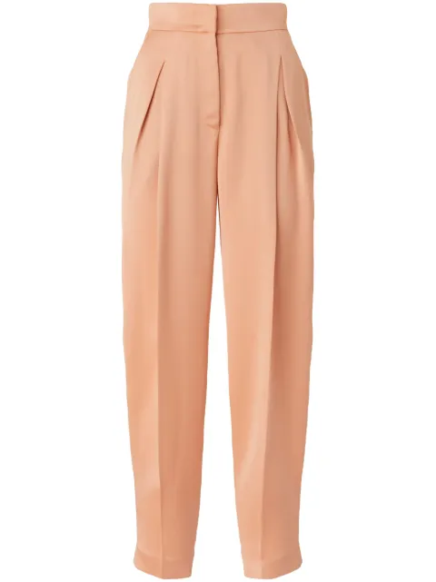 Genny pantalones tapered con detalles de pinzas