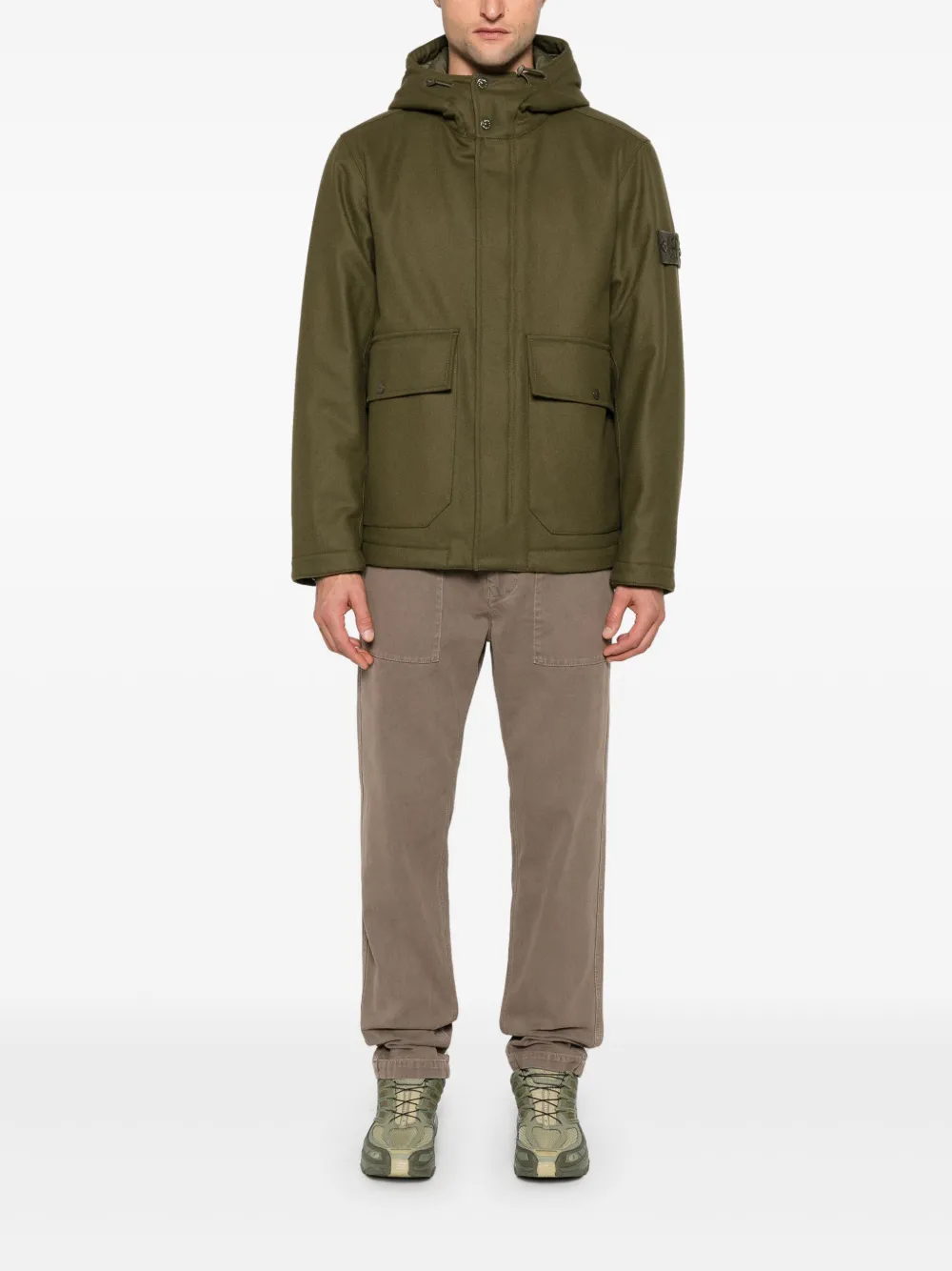 Stone Island Compass-badge jacket | Hooded Jackets | Image 2