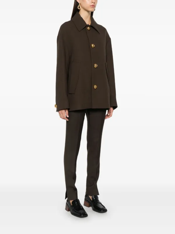 関税込み AMI PARIS ブラウンのウールジャケット AMI Paris ウールジャケット | ブラウン | FARFETCH JP