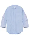 sacai striped shirt - Blue