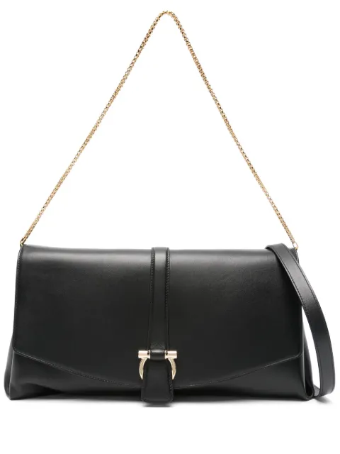 Ferragamo Gancini-buckle shoulder bag