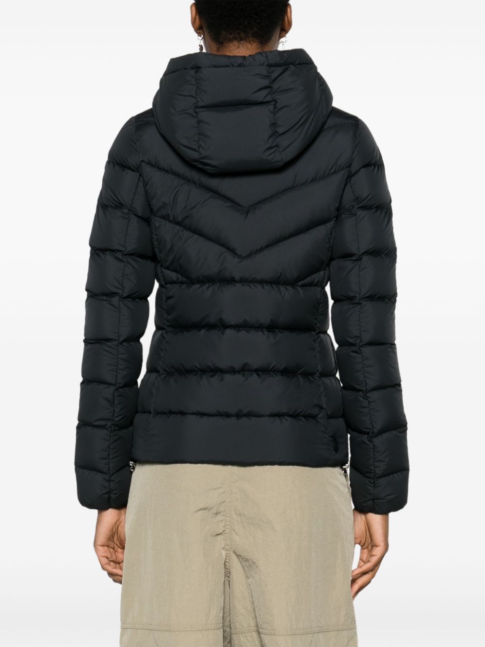 Shop Colmar Hooded Puffer Jacket In Black