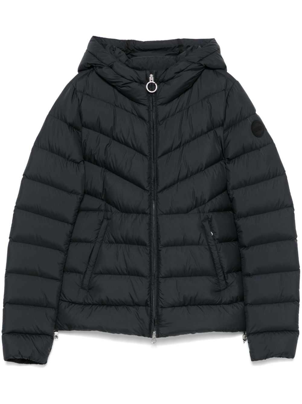 Shop Colmar Hooded Puffer Jacket In Black