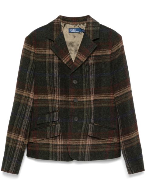 Polo Ralph Lauren plaid-pattern blazer Women