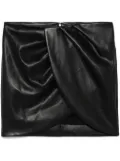 ROTATE BIRGER CHRISTENSEN draped mini skirt - Black