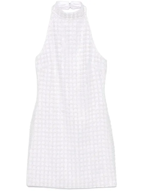 ROTATE BIRGER CHRISTENSEN vestido corto con cuello halter