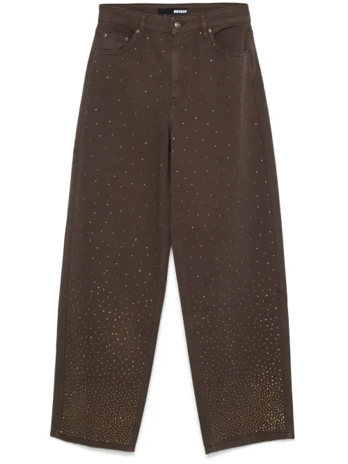 Jean ample à strass - ROTATE BIRGER CHRISTENSEN - Modalova