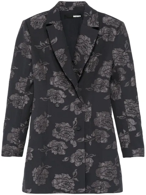 ROTATE BIRGER CHRISTENSEN 3D Flower blazer mini dress