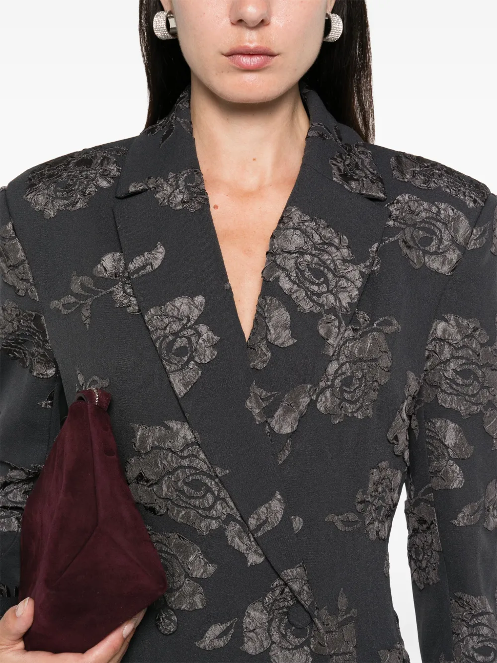 Cheap ROTATE BIRGER CHRISTENSEN 3D Flower blazer mini dress Women