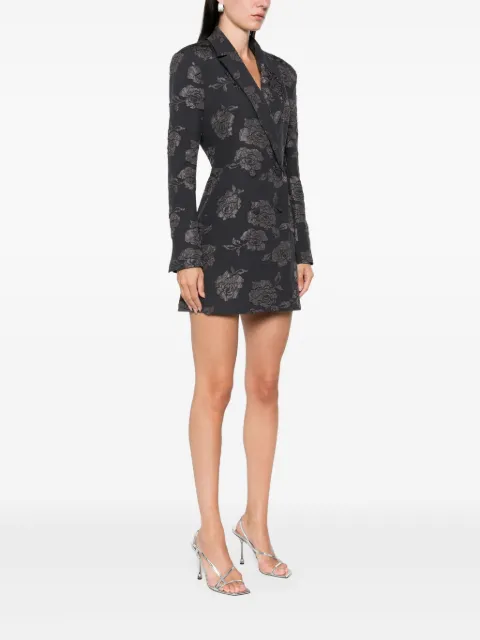 ROTATE BIRGER CHRISTENSEN 3D Flower blazer mini dress 1130601205 - 2