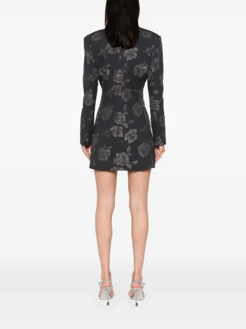 ROTATE BIRGER CHRISTENSEN 3D Flower blazer mini dress 1130601205 - 3