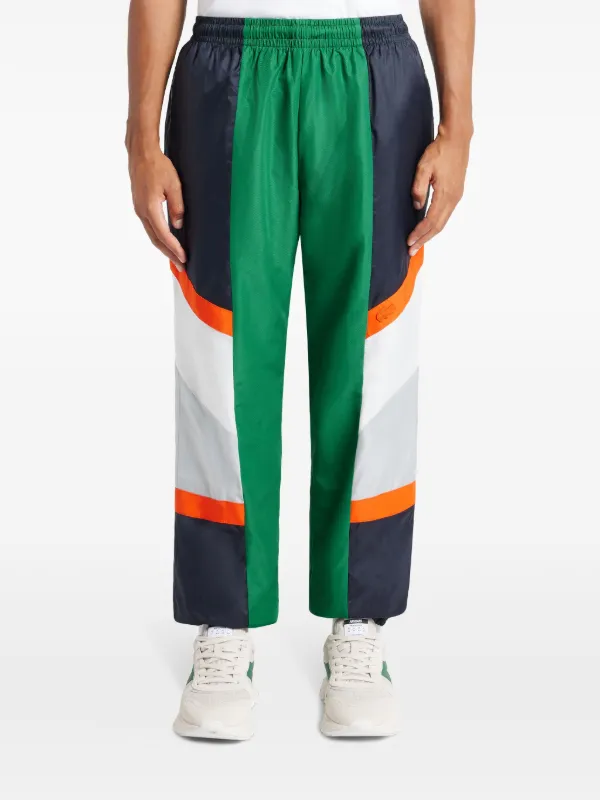 Lacoste Pantalon De Jogging a Patch Tete De Tigre Vert FARFETCH DZ