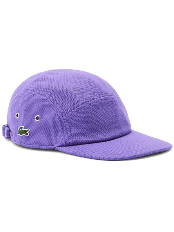 Lacoste 5 panel cap discount