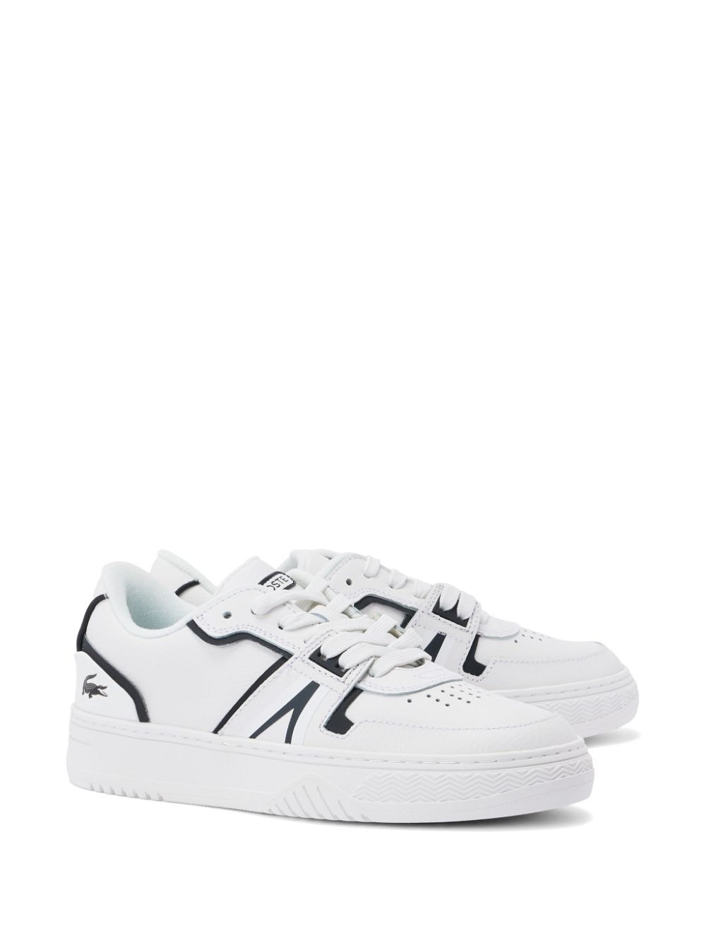 Shop Lacoste L001 Trainers In White