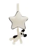 Jellycat Bashful Puppy musical pull - White