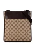 Gucci Pre-Owned 2000-2015 GG Canvas Flat Messenger crossbody bag - Brown