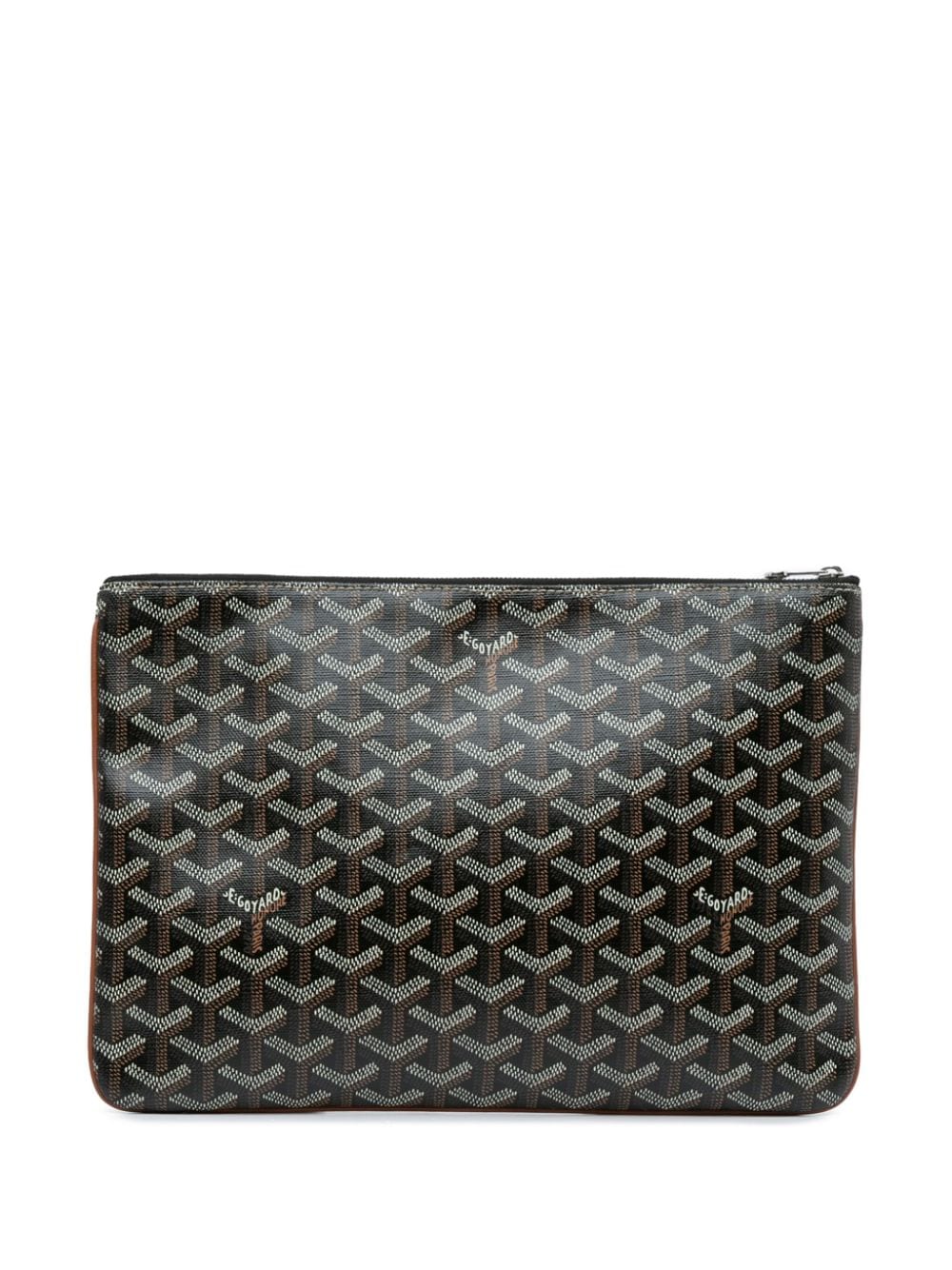 Goyard Pre-Owned 2018 Goyardine Senat MM clutch - Zwart