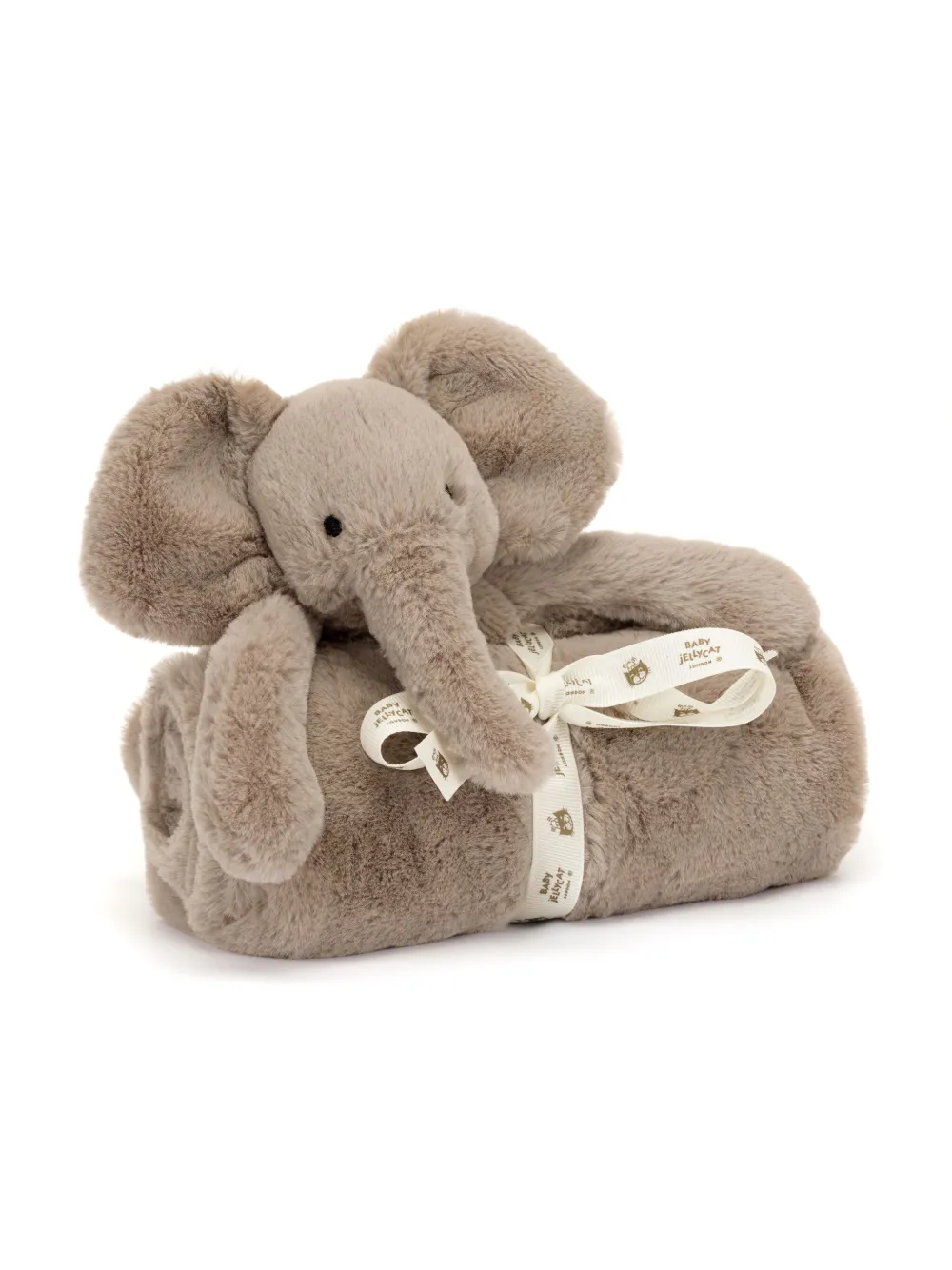 Jellycat Deken met olifant Beige