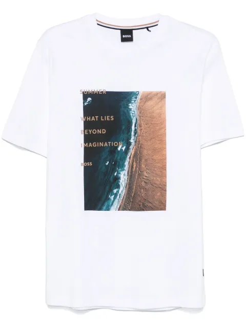 BOSS graphic-print T-shirt