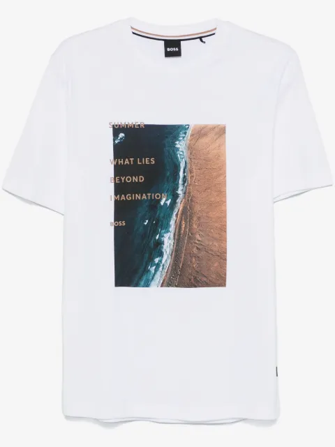 BOSS graphic-print T-shirt