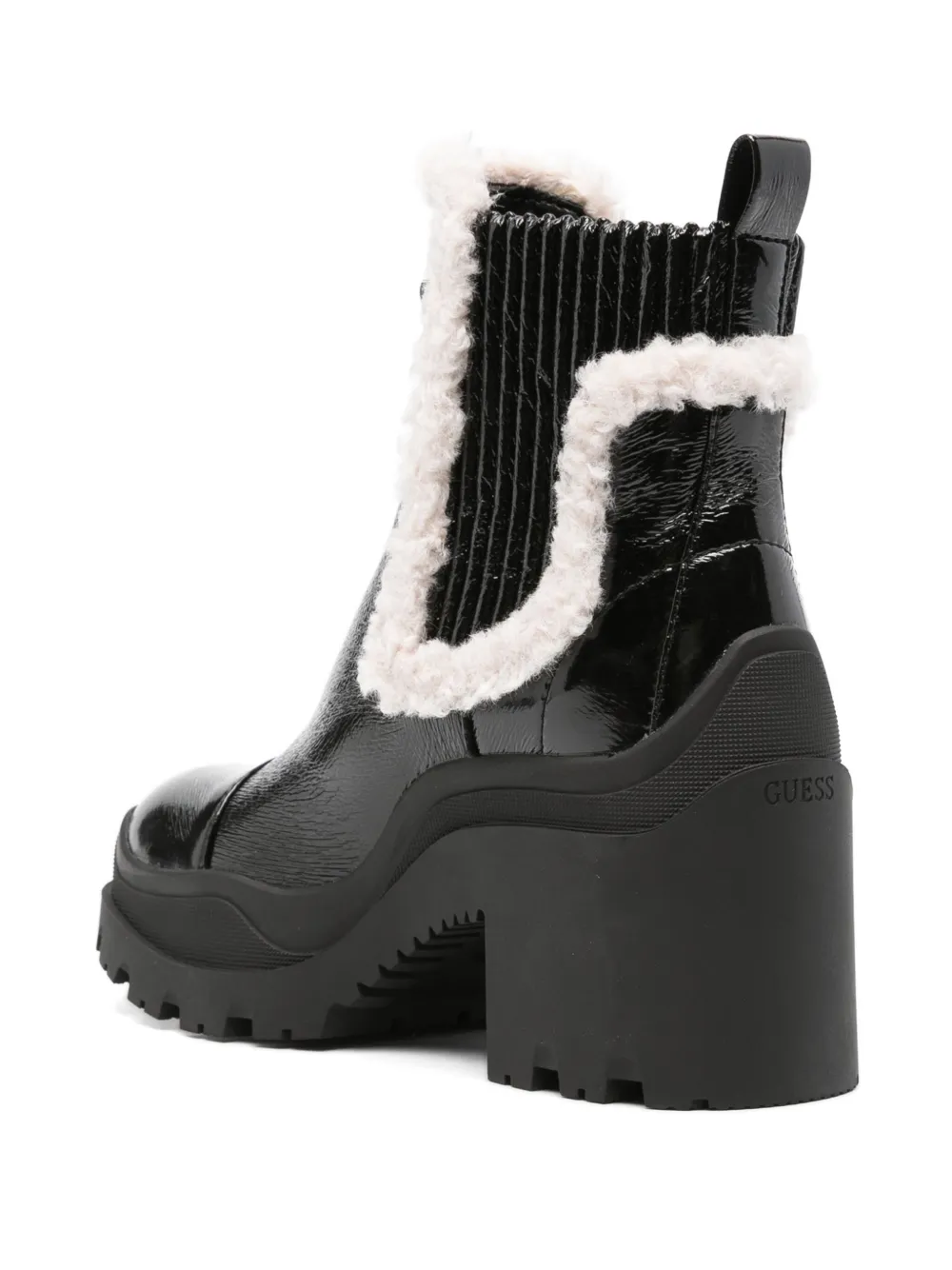 Guess Usa 85mm Yvette Boots In Black